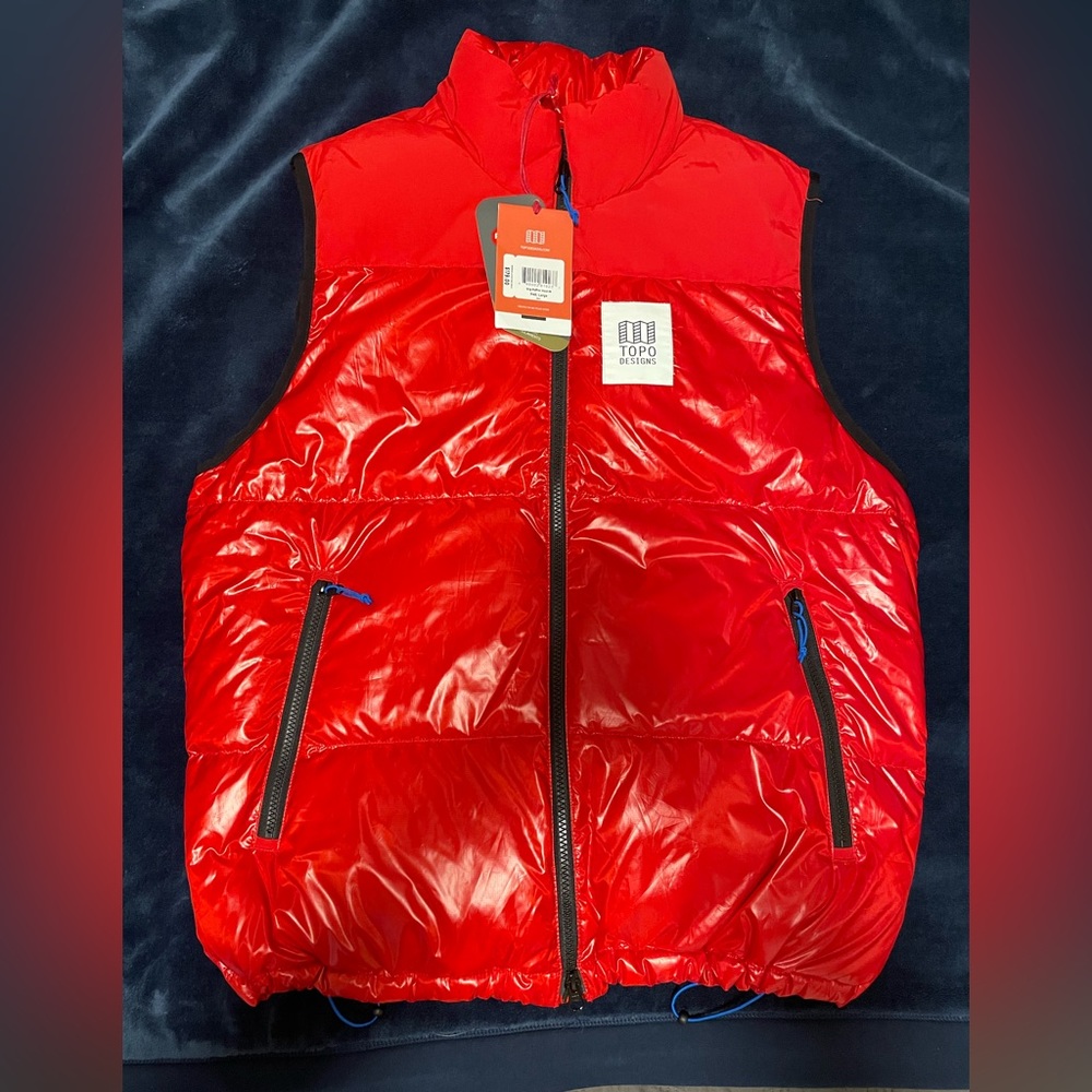 Red Topo Designs Vest - BRAND NEW